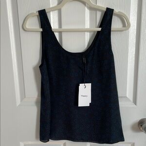 New with tags Silk Theory Blue Sleeveless Tank Top